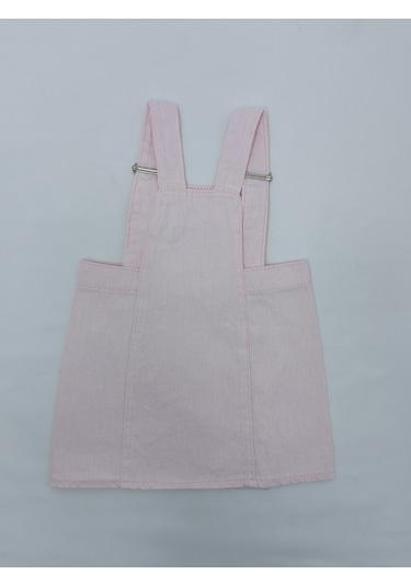 Kız Çocuk Düğmeli Jile Açık Pembe