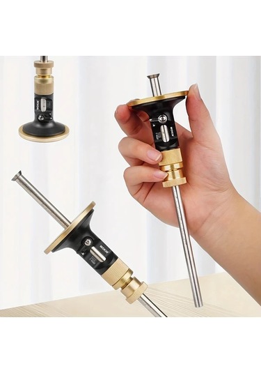 Fochsia Ayarlanabilir Metal Alüminyum Line Scriber Dıy Ve Manuel İşler İçin Paralel Kumpas