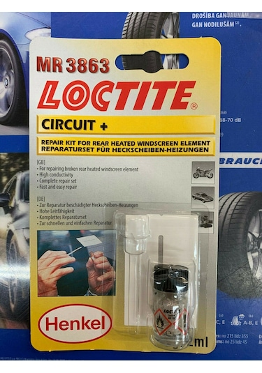 Loctite Mr 3863 Arka Cam Rezistans Tamir Kiti 2 Gr.