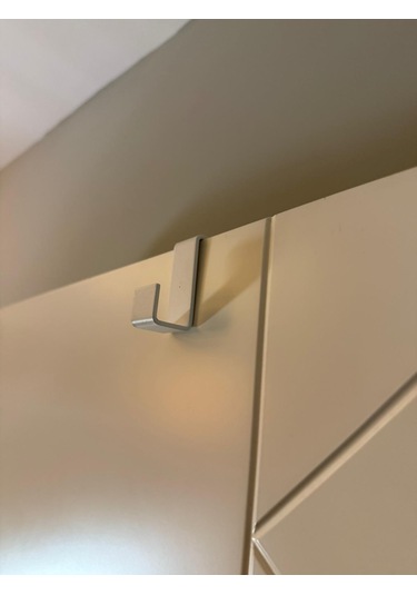 Amerikan Kapı Askısı Beyaz Kapı Askısı S Kanca Dayanıklı Askı Beyaz