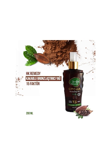 HK Remedy Sun Kakao Yağı 15 SPF Sprey 200 ML