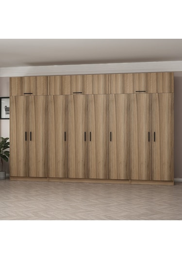 Minar Kale 8 Kapaklı 2 Ç Dolap Ve Yüklük Dore 235cm