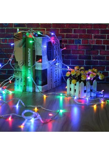 Buffer 10 Metre 100 Ledli 8 Fonksiyonlu Karışık Renkli Rgb Led