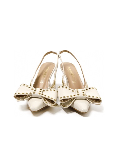 Topuklu/ Stiletto Kadın 3063041 Nacree Naplack Burro Burro Bej