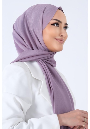 Harem Scarf Brisa Vual Şal - Koyu Lavanta Lavanta 976