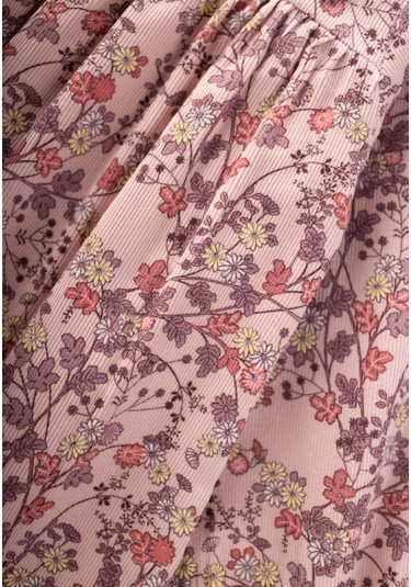 Elbise 2-8 Yaş Pudra Pembe Pudra Pembe