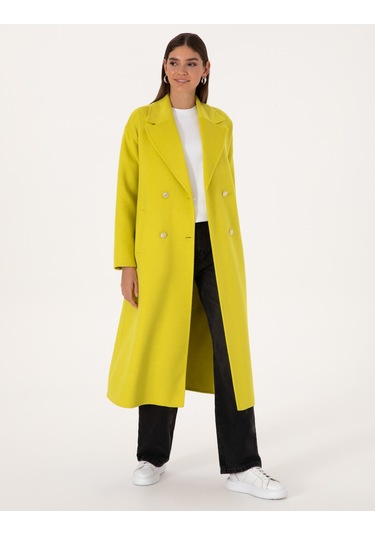 Pierre Cardin Kadın Fıstık Kaban 50308929-vr087 Fıstık