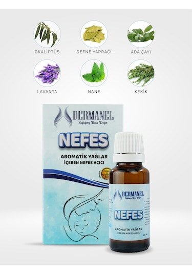 Dermanel Aromatik Yağlar İçeren Nefes Açıcı 20 ML