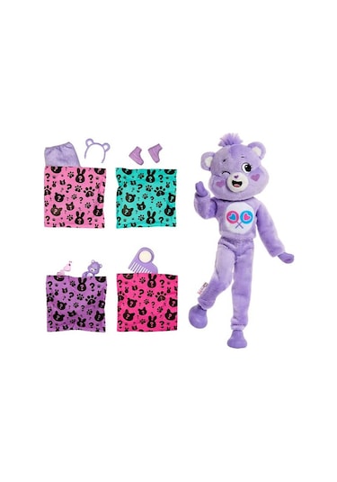 Barbie Cutie Reveal Sevimli Ayıcıklar Serisi Mor Jcn94