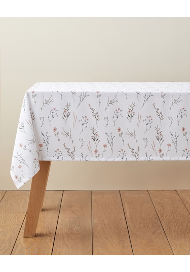 English Home Simple Bloom Opal Masa Örtüsü 140x200 Cm Renkli Renkli