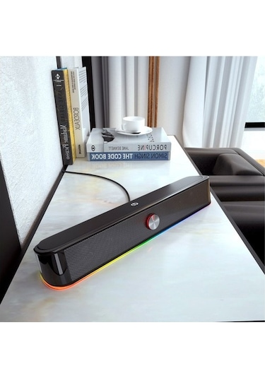 Hp DHE-6003 RGB Kablolu Soundbar Hoparlör Oyuncu