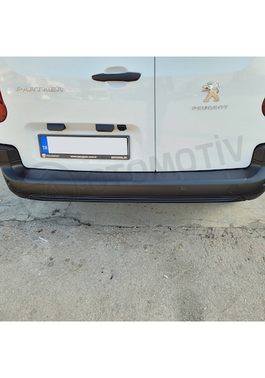 Fiat Doblo Panelvan Arka Tampon Eşiği Mat Siyah 2024 Model Ve Sonrası