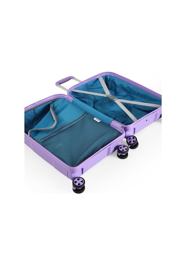 Ççs 5264 Polipropilen Orta Boy Valiz Mor