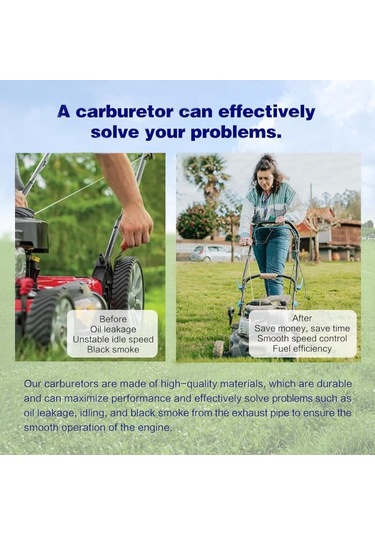 Springsun Marka Briggs Stratton 300e Ve 450e, Troy Bilt Marka Çim Biçme Makineleri İçin Karbüratör Yerineği