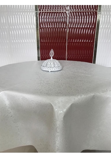 Muşamba Masa Örtüsü Pvc 180 Cm Çap