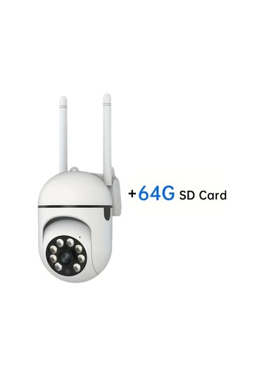 Chuangyinshop Cu7 64g Card 2.4g Wifi Destekli Full Hd Güvenlik Kamerası Hareket Izleme Gece Görüşü İki Yönlü Ses Ev İçi Güvenlik Kamera