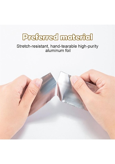 Lavabo Su Geçirmez Etiket Anti-kalıp Bant Tezgah Üstü Tuvalet Boşluğu Isı Yalıtımı Alüminyum Folyo Bant 5cm&5m&0.1mm