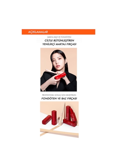Missha Radiance Perfect Fit Brush Pürüzsüz Uygulama Sunan Fondöten & Baz Fırçası