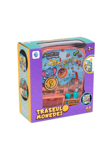 Adventure Through Machine İnteraktif Para Yolu Oyunu Jeton Yarışı, Refleks Ve Eğlence