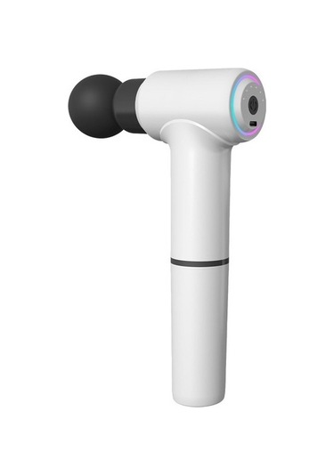 Mini Fascial Masaj Tabancası Usb Şarjlı Kas Gevşetici Boyun Ve Sırt Masaj Aleti 3137 Beyaz