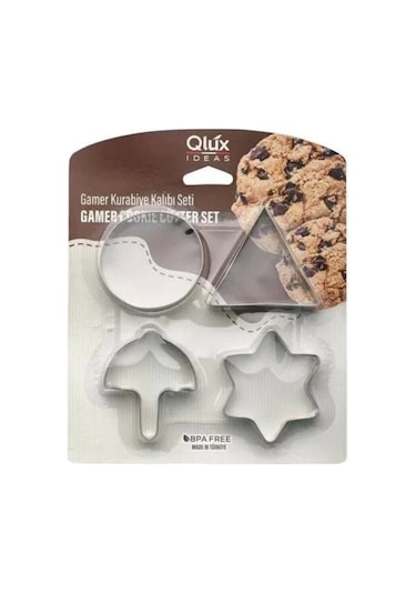 Qlüx Ql00851 Gamer Kurabiye Kalıbı Set