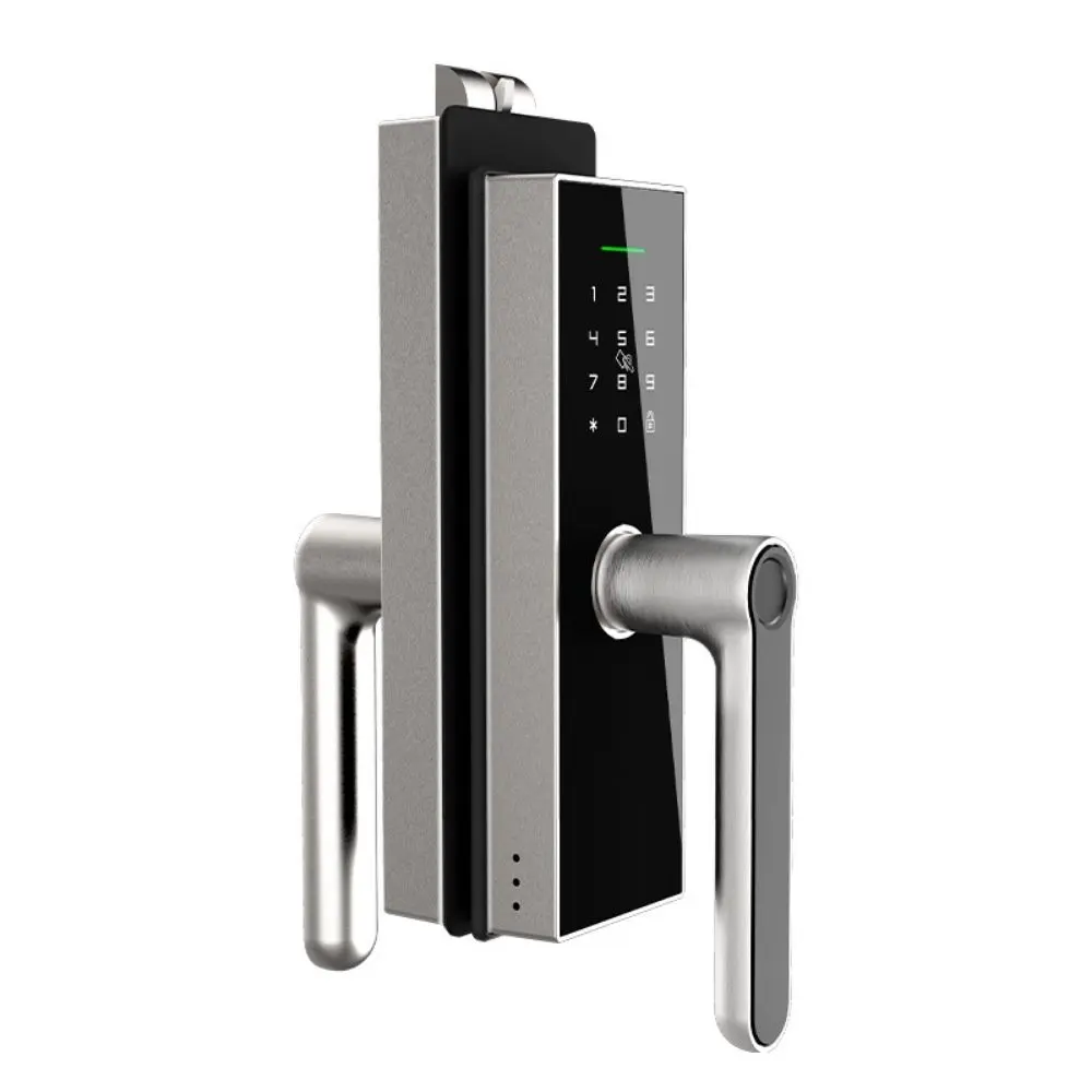 Emaks Prime Akıllı Cam Kapı Kilidi G40 Siyah