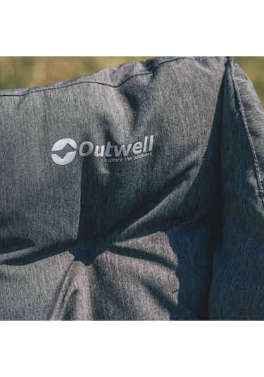 Outwell Sardis Lake Chair Ultra Konforlu Katlanır Doğa Sandalyesi Gri