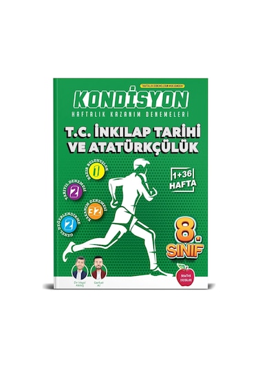 8. Sınıf Kondisyon T.C. İnkılap Tarihi ve Atatürkçülük Denemeleri 37 Hafta -  Newton Yayınları