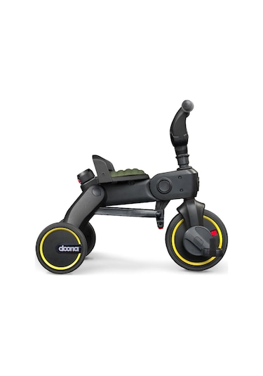 Doona Liki Trike Tek Parça Katlanır 3 Tekerlekli Bebek Bisikleti S3 Yeşil