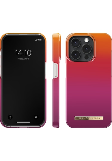 Fashion Case Apple Uyumlu iPhone 15 Pro Vibrant Ombre Renkli