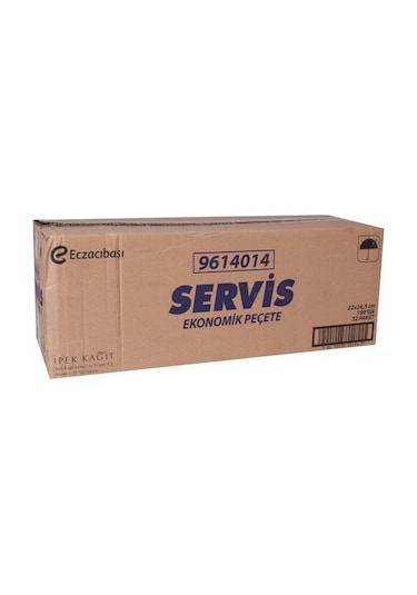Servis Peçete 100'lü 32 Paket 24.5 x 26.5 CM