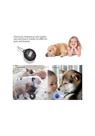 Moly Yüksek Güçlü Güneş Enerjili Ultrasonik Haşere Kovucu - Usb Şarjlı, 40-60 M², 48 Saat Çalışma Süresi