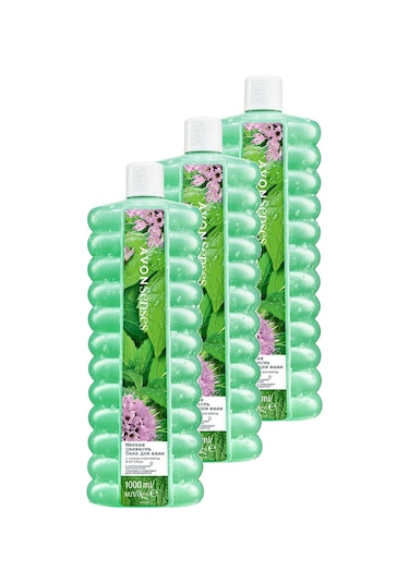 Avon Senses Water Mint Nane Ve Salatalık Kokulu Banyo Köpüğü 3 x 1 L