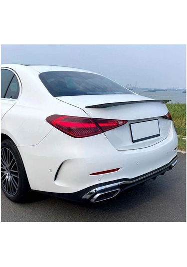 Mercedes C Serisi W206 C63 Bagaj Üstü Piano Black Spoiler
