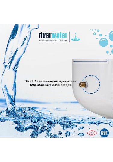 Açık Kasa Su Arıtma Cihazı 2.2 Galon Tank