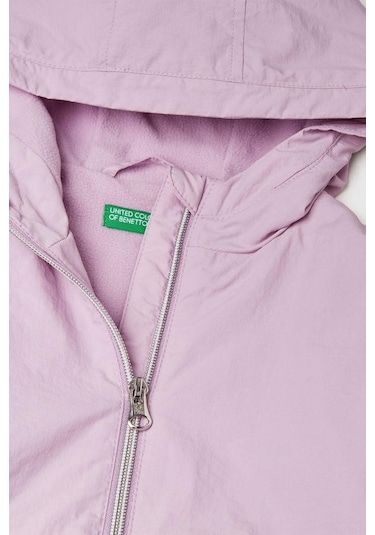 United Colors Of Benetton Kız Bebek 2ıgggn03u-25kb Yağmurluk Lila-2115 Lila