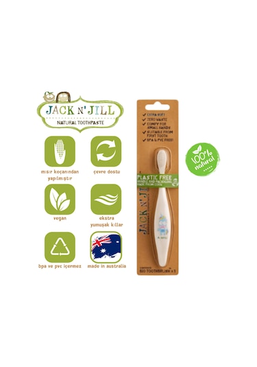 Jack N'Jill Unicorn Çocuklar İçin Diş Fırçası Extra Soft