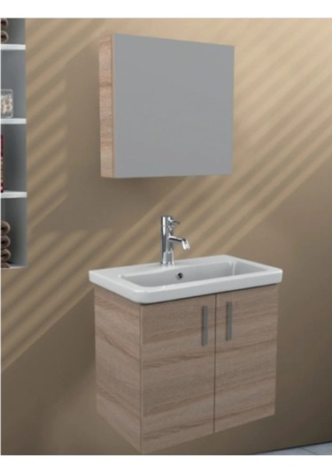 Ece Banyo Slim Smart 60 Cm Banyo Dolap Seti 22Sss028060E