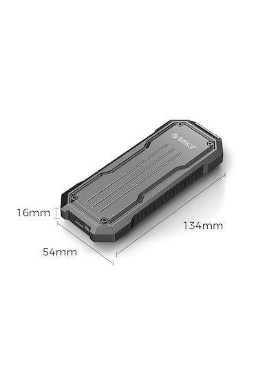 Orico Oxs2c3-g2 M.2 Nvme/sata Ngff - M Key&b+m Key 10gbps Type-c Outdoor Çinko Alaşım Ssd Disk Kutusu