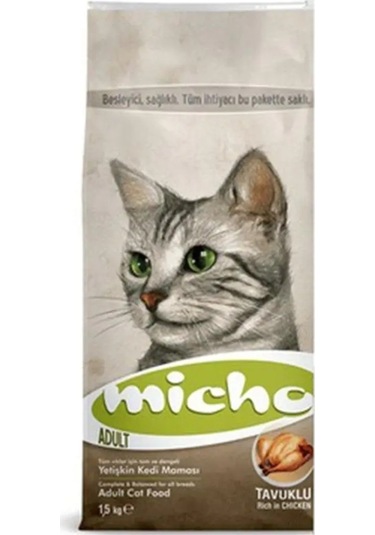 Micho Cat Tavuklu Balıklı Yetişkin Kedi Maması 1,5 Kg