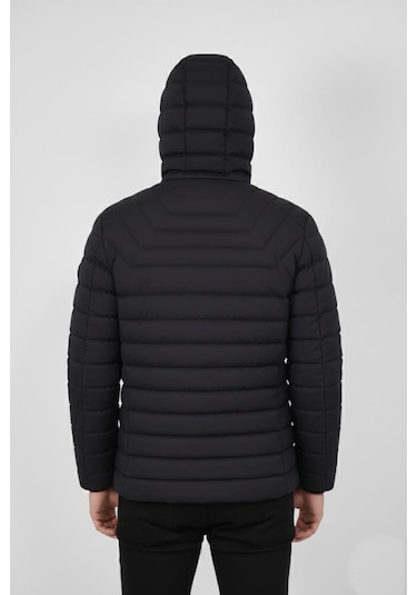 Erkek Kapüşonlu Spor Mont Regular Fit 3019 Bgl-st04897 Antrasit