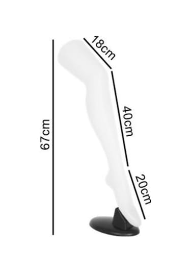 Rafburada Rafburada® Bayan Bacak Çorap Mankeni.Cansız Vitrin Mankeni.
