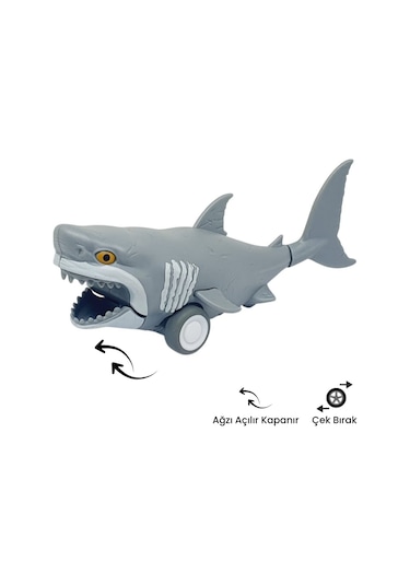 Sürtmeli Hayvanlar 2'li - Köpek Balığı Ve Orka Balina Hayvan