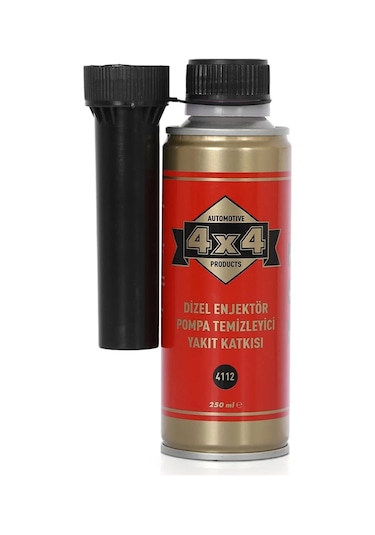 4x4 Dizel Enjektör Sistem Temizleyici 250 Ml