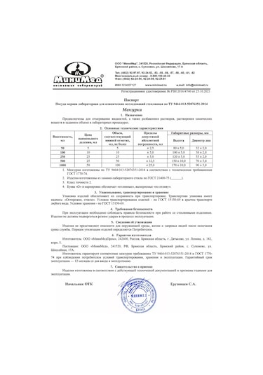 Minimed 250 Ml Çizgili Cam Laboratuvar Ölçü Kabı 226903614 Beyaz