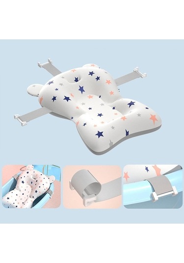 Trendooze Yumuşak Suntek Mat L-yıldız Koltuğu Desteği Bebek Banyo Em Diğer