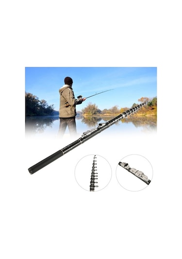 Novahub 3.6m Taşınabilir Olta Y4533-360 - Kullanışlı Olta Seti 3.6m