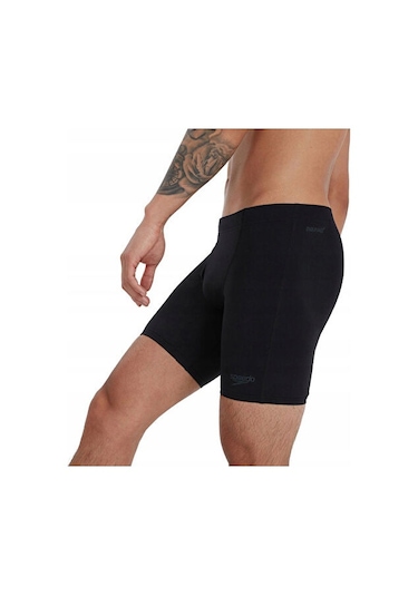 Speedo Eco End+ Mid Jam Am Black Erkek Yüzücü Mayosu 8-135420001 Siyah Siyah