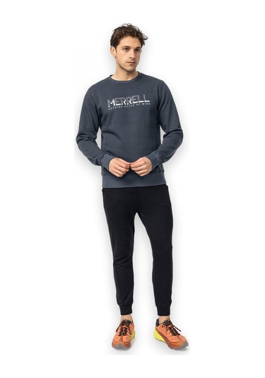 Merrell M25smithm Outdoot Sweat Gri Erkek Sweatshirt Gri