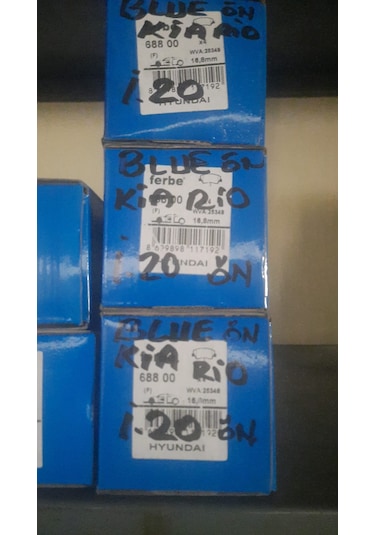 Ferbe 68800 Accent Blue Elentra Kia Rio Ön Fren Balatası